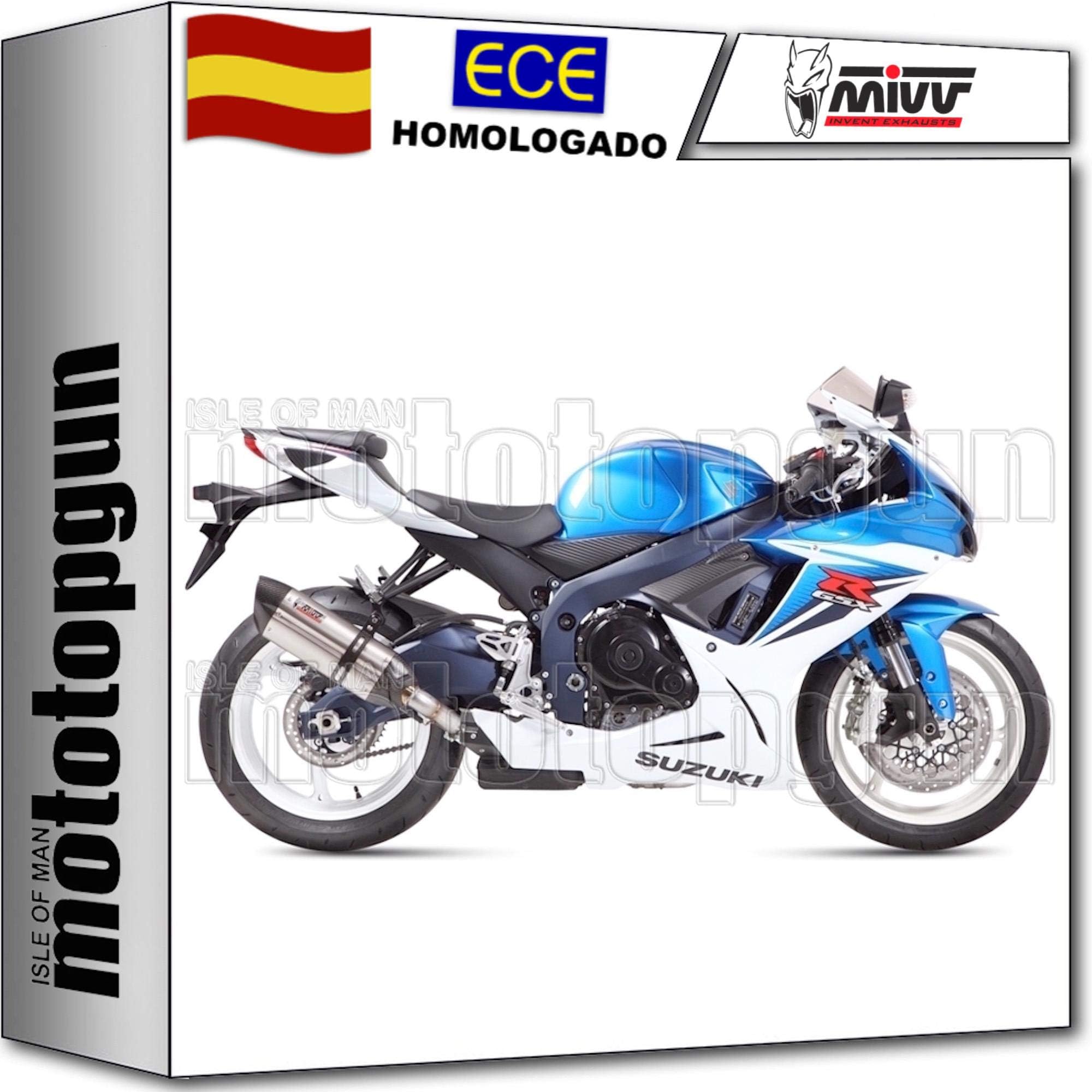 MIVV Exhaust Tube HOM SUONO COPA CARBON GSX-R 750 2017 17 2018 18 S.036.L7