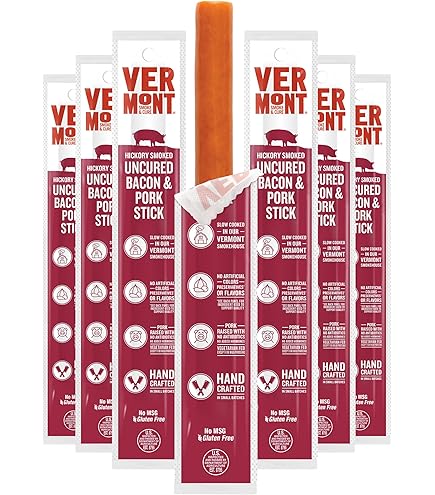 uncured tobacco Amazon.com: Vermont Smoke & Cure - Hickory Smoked Uncured Bacon Pork Sticks  - Meat Protein Snack - Portable Healthier Meat Snack for Adults & Kids -  0.5 oz Protein Snack