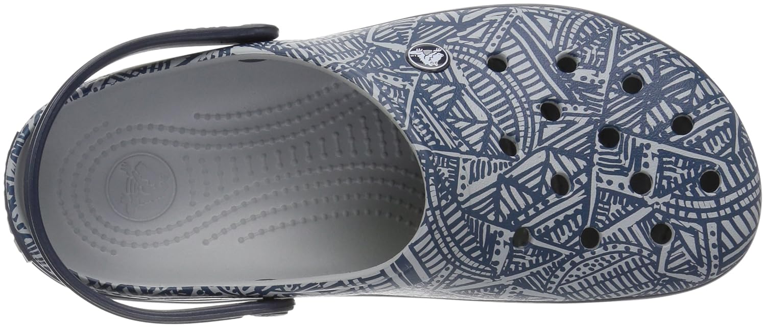 crocs unisex crocband graphic clogs