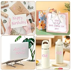 648 PCS Letter Stickers Glitter Alphabet Stickers