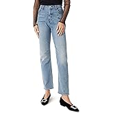 Sam Edelman Womens Stovepipe High Rise Jean with Classic 5 Pockets Standard