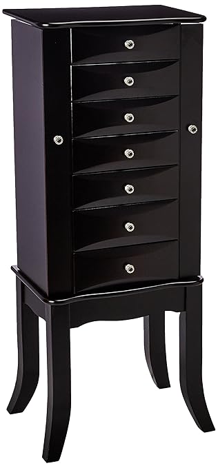 Amazon.com: Acme 16000 Teresa joyería Armoire, Java Acabado ...