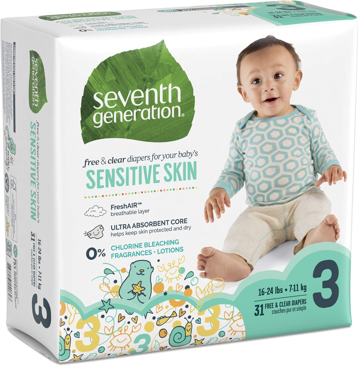 hypoallergenic diapers sensitive skin