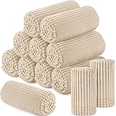 Buryeah 12 Pcs Flannel Throw Blanket Bulk 50 x 60 in Sleepover Blanket Outdoor Wedding Throw Lightweight, Oeko-tex Standard 100 Certified for Sofa Homeless Gifts (Beige)