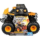 Monster Jam JCB DIGATRON Remote Control Truck, 1:15 Scale RC Monster Truck with 2.4GHz Full-Function Controller, Indoor/Outdoor, Official Vehicle for Kids Ages 4+