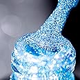 BURANO Reflective Glitter Gel Polish, 7.3ml Sparkly Shiny Disco Gel Polish Holographic Glitters Gel Polish, Nail Art Manicure Salon DIY Home UV Lamp Required (Blue hot) DG10