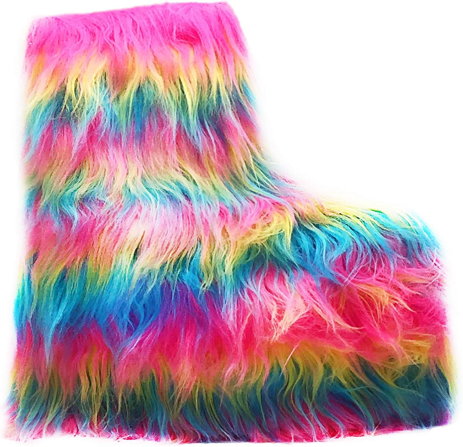 fuzzy platform boots