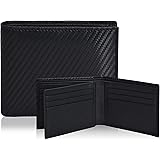 Slim RFID Wallets for Men - Genuine Leather Front Pocket Bifold Wallet