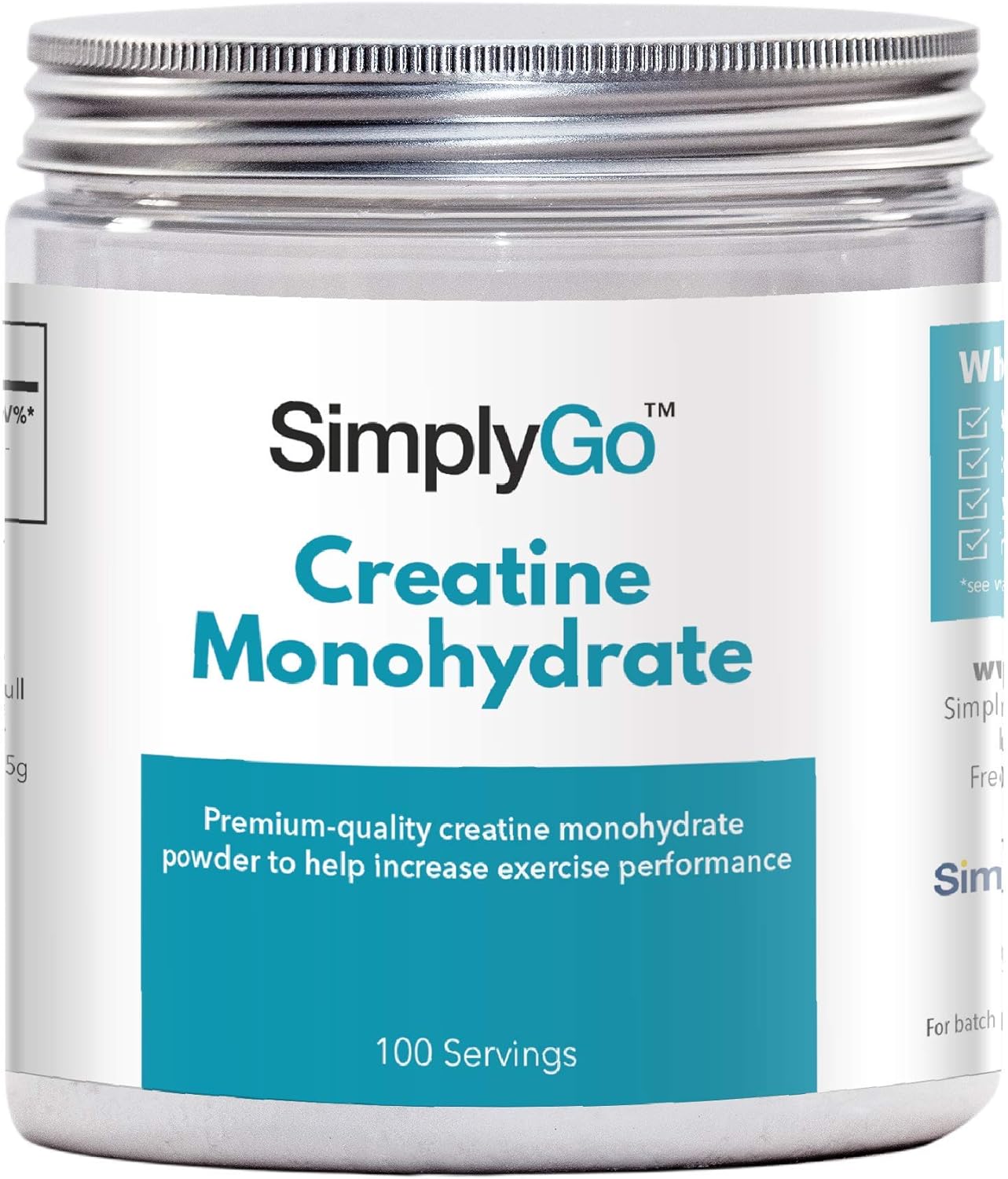 creatina per donne senza glutine