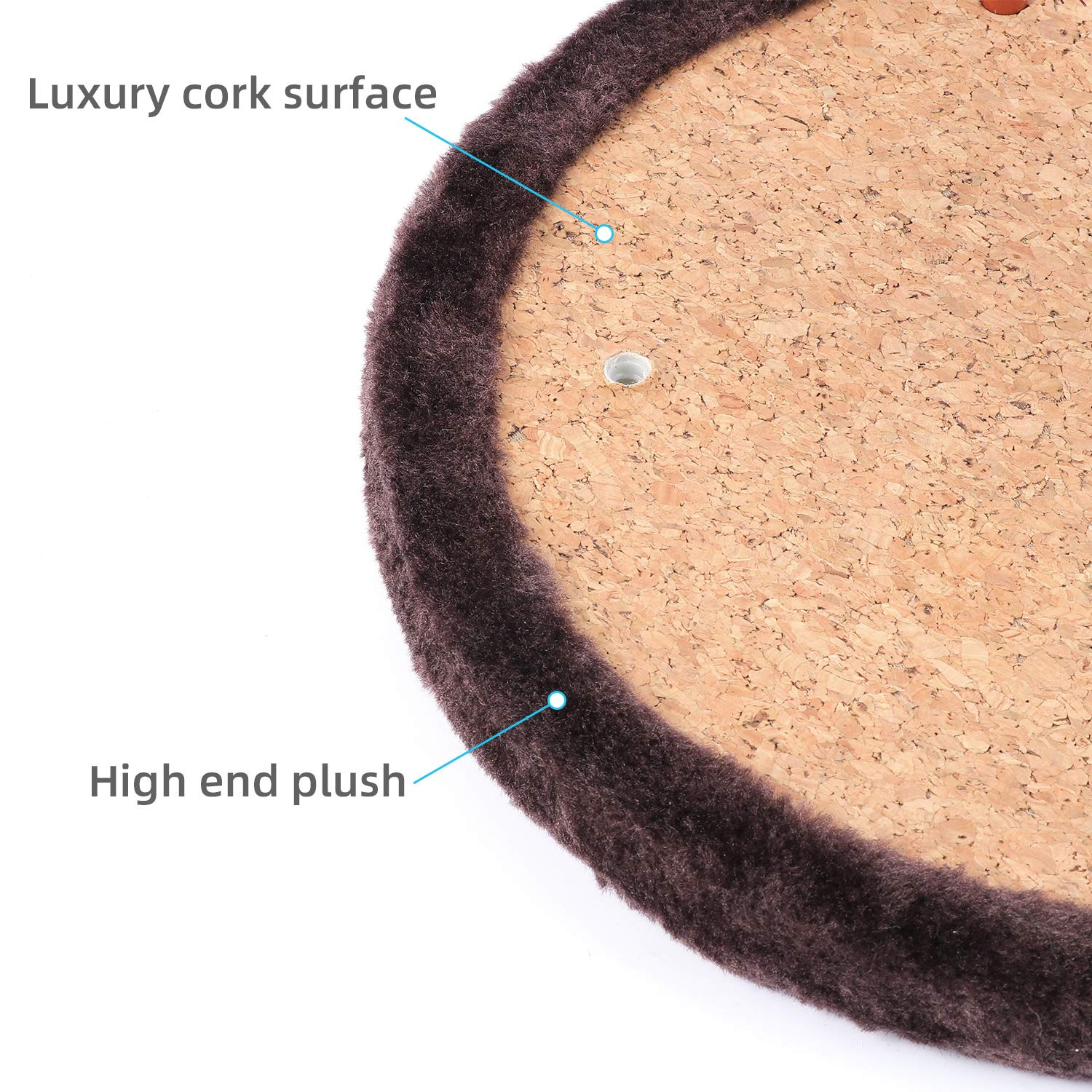 Happi N Pets Premium Cat Arch Self Groomer Cat Massager, Cat Hair Brush For Grooming With Sturdy Cat Scratching Pad And Catnip Interactive Kitten Mouse Toy, Durable Brusher, Exerciser & Scratcher: Beauty