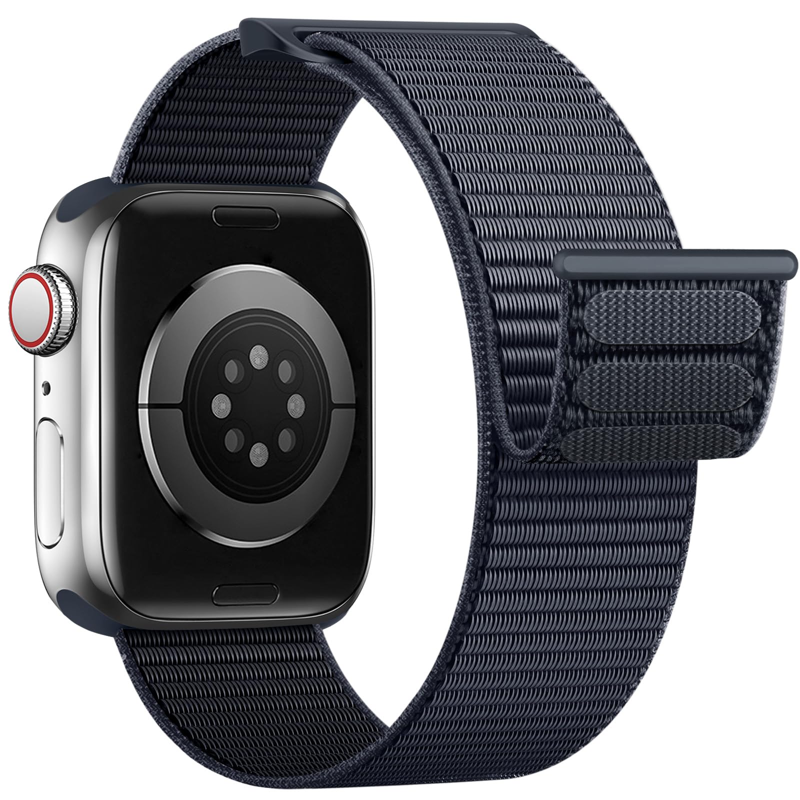 Yoohoo Nylon Straps Compatible with Apple Watch Straps 44mm 45mm 46mm 49mm 42mm(Series 3/2/1) Women Men,Upgraded Soft Nylon Replacement WatchBands for iWatch Series 11 10 9 8 7 6 5 4 3 2 1 SE3 Ultra3