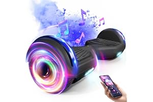 SISIGAD Scooter, 6.5" Flash Wheels & Corlorful LED Lights, All for Girls Boys Kids Ages 6+