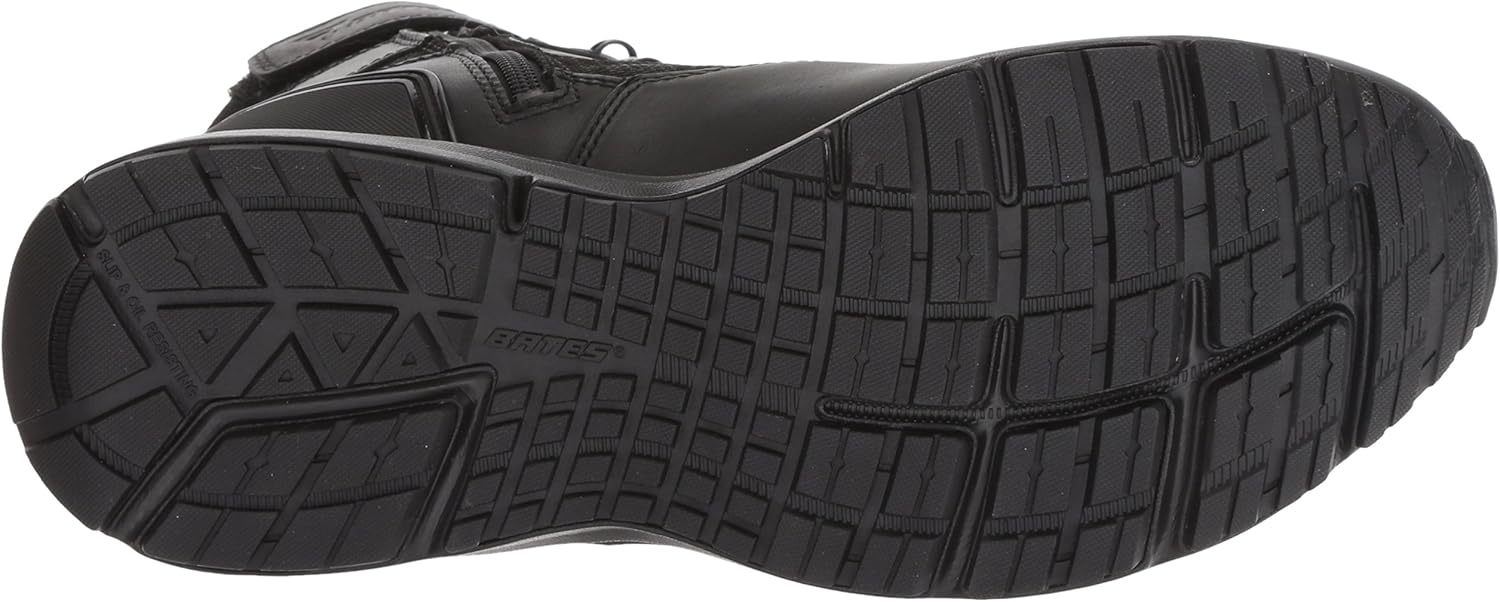 Bates Men's 8" Raide Waterproof Side Zip Military and Tactical Boot, Black, 09.0 Extra Wide US: Shoes