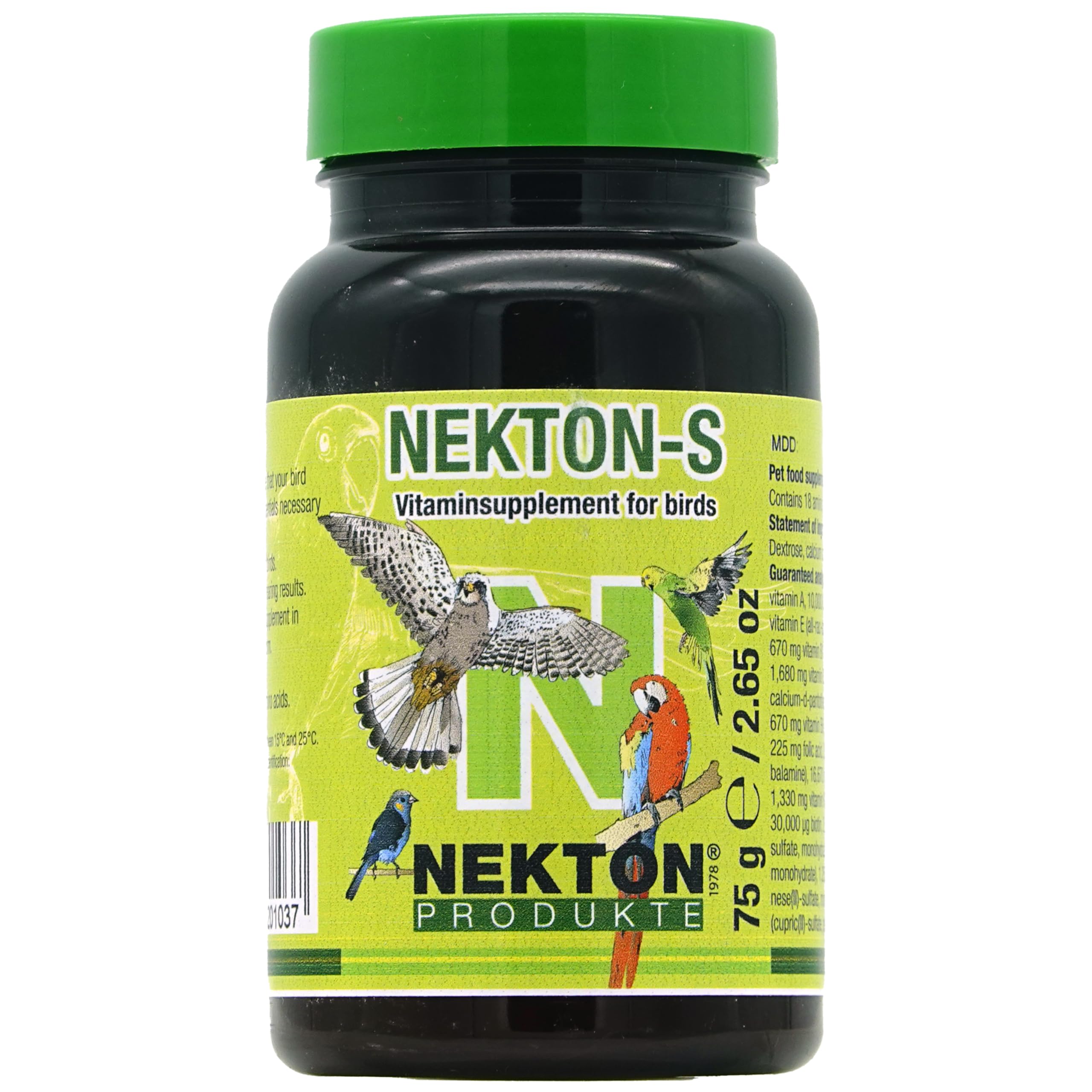 Nekton-S Multi-Vitamin for Birds, 75gm, (2.65 ounce)