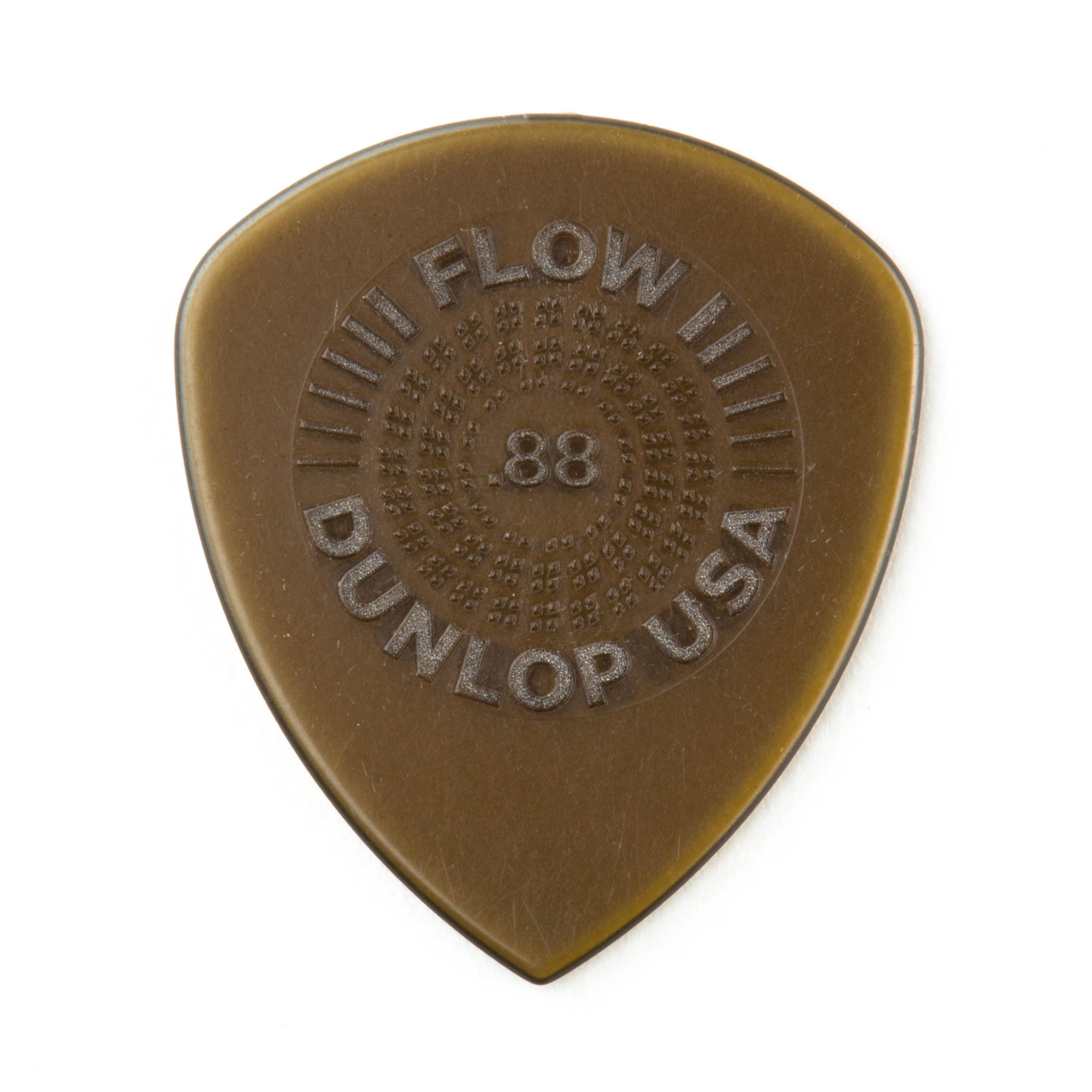 Jim Dunlop 549P2.00 Flow Standard Grip Picks, 0.88 mm,