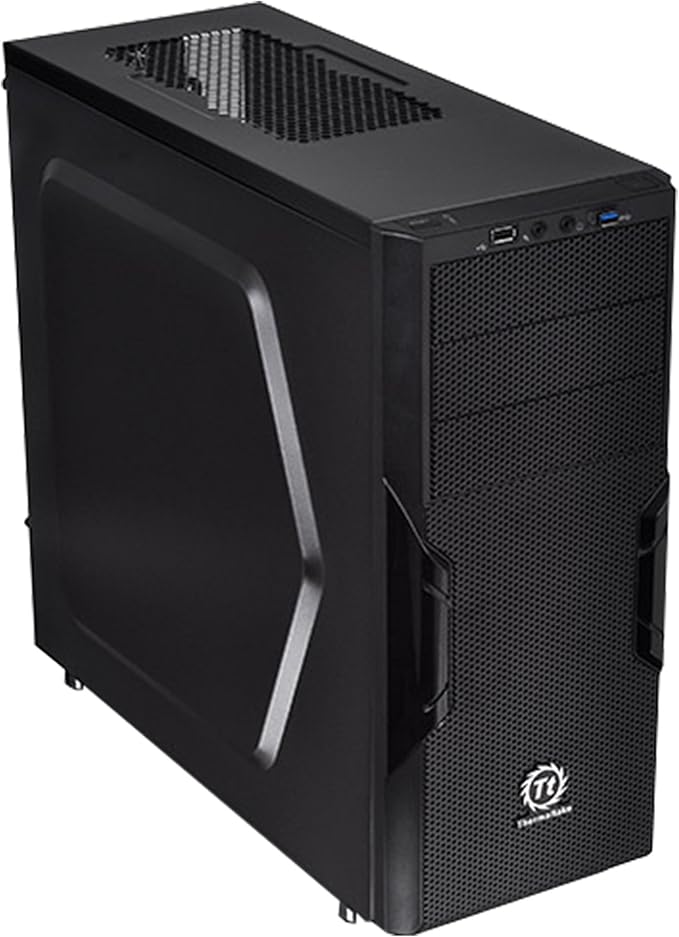 Thermaltake Versa H22 - Semitorre ATX, USB 3.0, Color Negro: Amazon.es: Informática