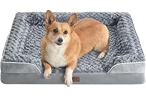 WESTERN HOME WH Dog Bed Medium Size Dog, Medium Dog Bed Orthopedic, Washable Dog Couch Bed, Waterproof Removable Cover Dog Bed