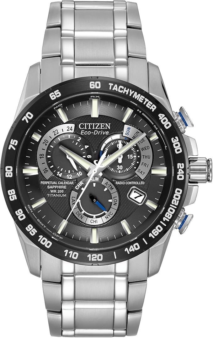 citizen alarm chronograph titanium