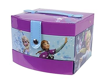 Markwins Frozen Beauty Boutique Kosmetikkoffer enthält Kinderschminke, Schmuck und Sticker