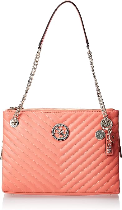 guess quilted shoulder bag