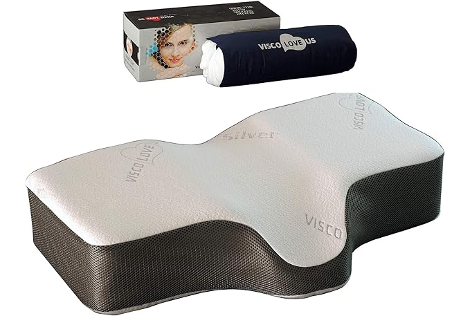 VISCO LOVE Celliant Sleep Memory Foam Pillow - The Therapeutic and Supportive