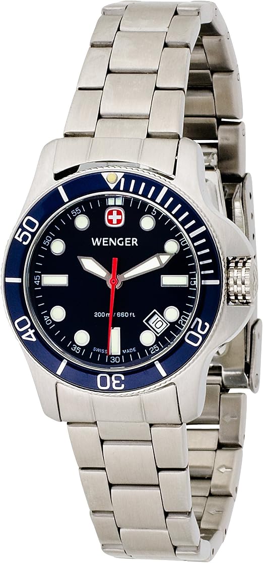 Wenger dive watch Clearance