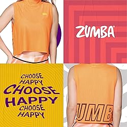 ZUMBA Women's Energy Sleeveless Crop