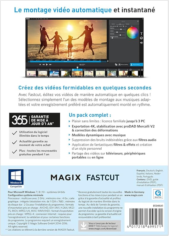 Magix Fastcut 2 Le Montage Video Automatique En Quelques