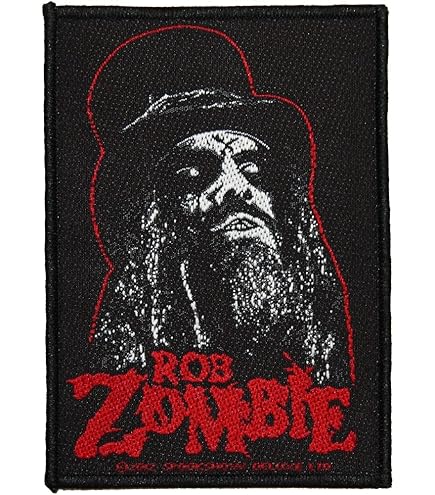 Amazon.com: Rob Zombie Dead Return Patch Skull Crossbones