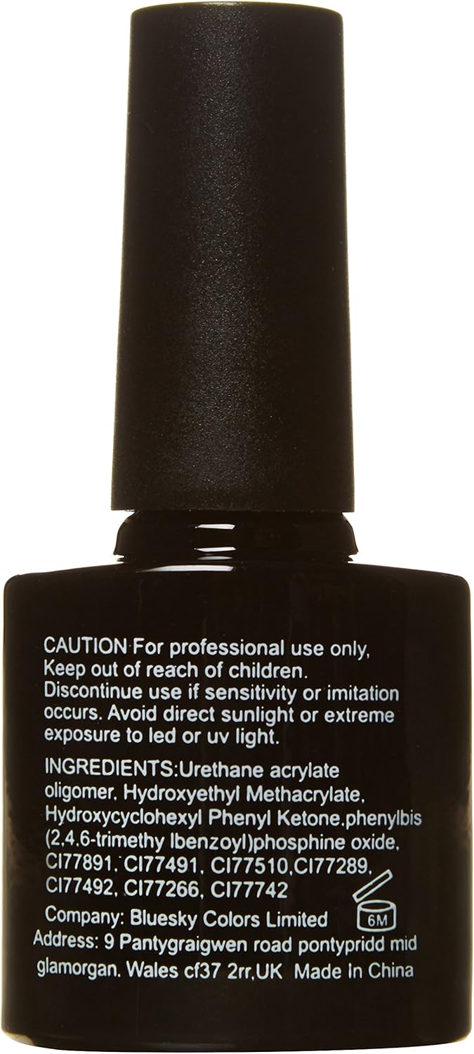 Bluesky Gel Nail Polish, Sorbet Zest Neon34, Bright Neon Summer Yellow, Long Lasting, Chip Resistant, 10 ml (Requires Curing Under UV LED Lamp) - Image 3