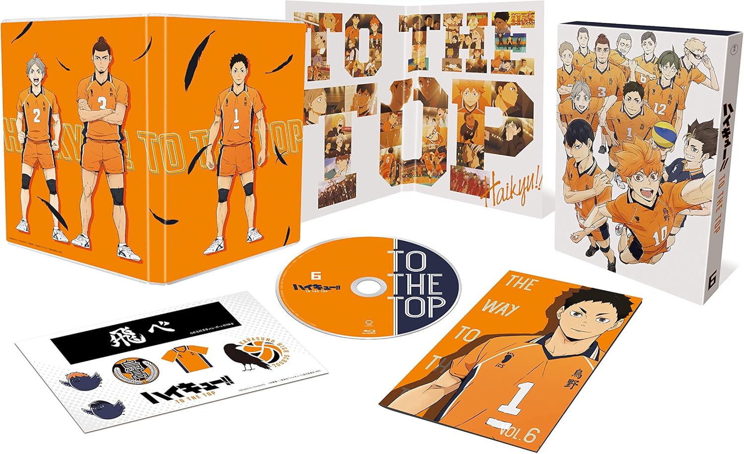 Amazon ハイキュー To The Top Vol 6 Blu Ray アニメ