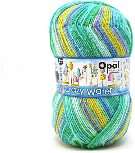 Amazon.com: Opal 6-Ply Sock Yarn, Rainforest Collection, 150 g