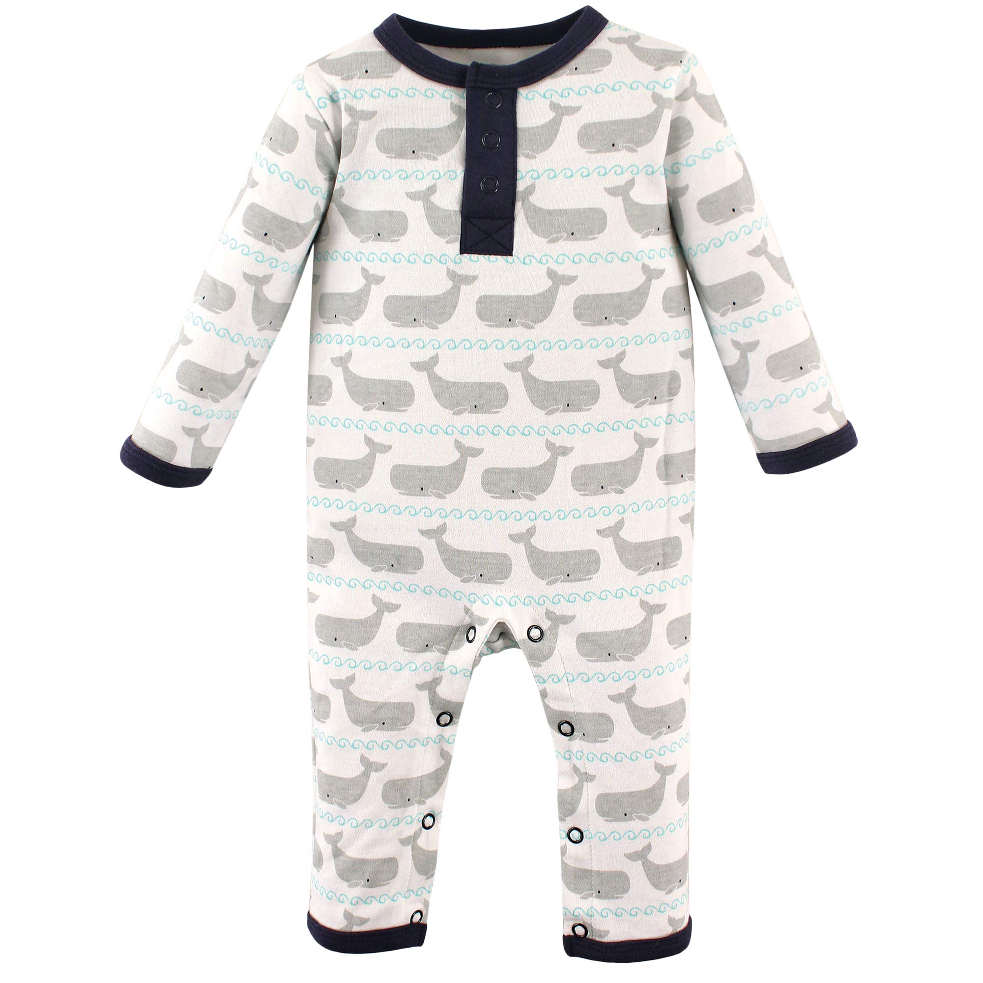 Hudson Baby baby-girls Cotton Coveralls
