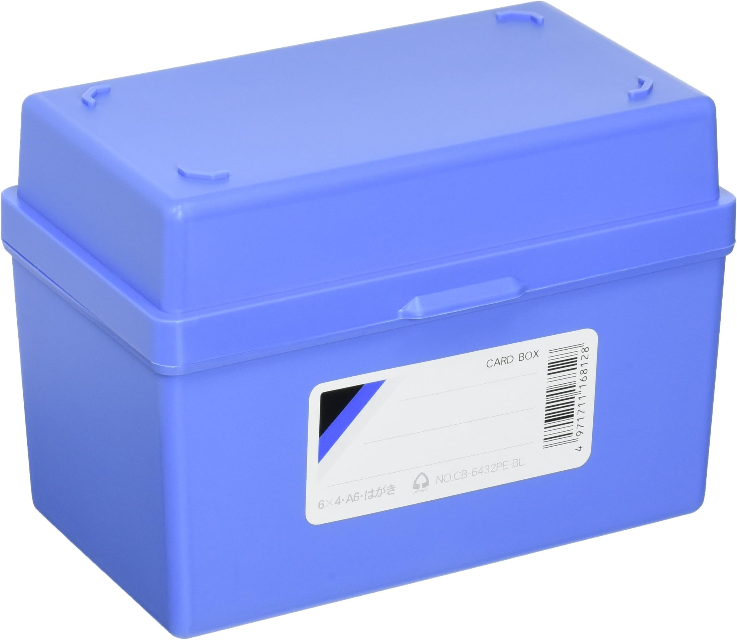 Collect card box blue 6 ~ 4 E A6 postcard CB-6432PE-BL