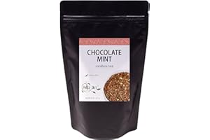 Chocolate Mint Rooibos, Loose Leaf Tea - Caffeine-Free, Hot & Iced | bulk 8oz, 80-100 cups | The Spice Hut, First Sip of Tea