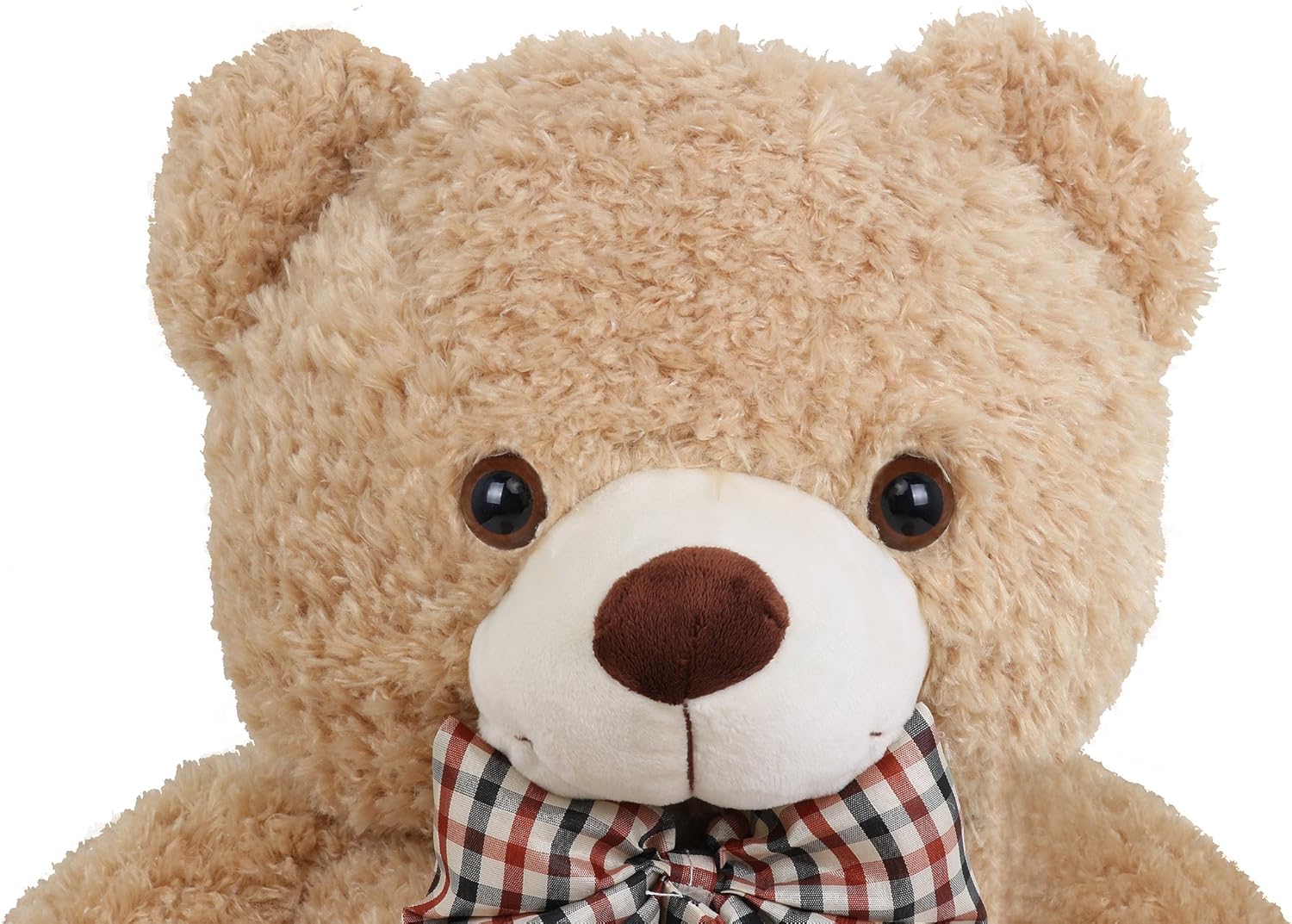 DOLDOA Big Teddy Bear Stuffed Animals Plush Toy for Girlfriend Children (32 inch, Tan): Toys & Games