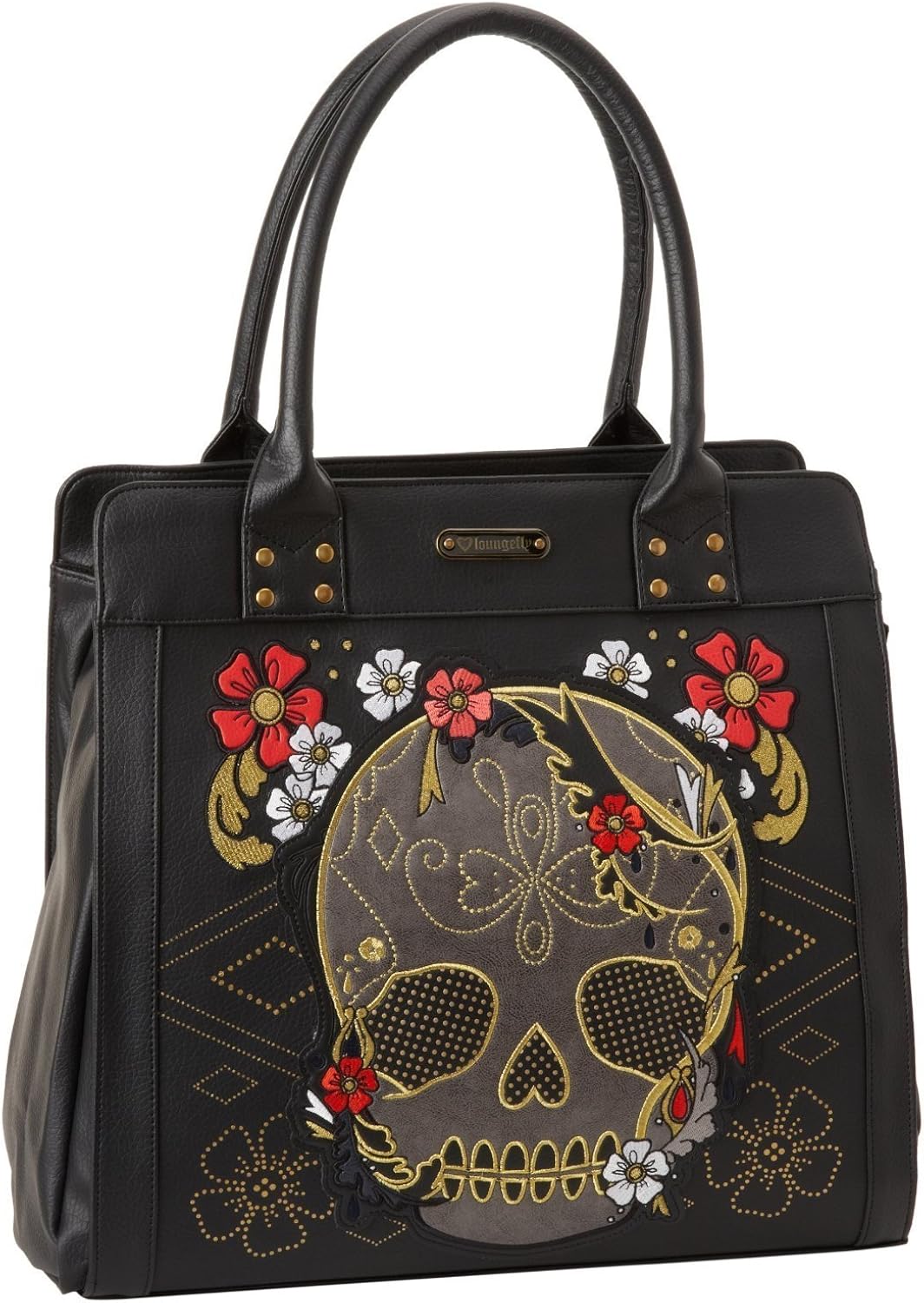 loungefly skull handbag