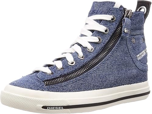Amazon ディーゼル Diesel レディース デニム サイドジップ ハイカットスニーカー Yps327 スニーカー