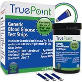 TruePoint Blood Glucose Test Strips, 50 Count, for Ultra Series Meters | For home blood glucose testing; compatible with Ultra, Ultra2, UltraMini and UltraSmart meters.