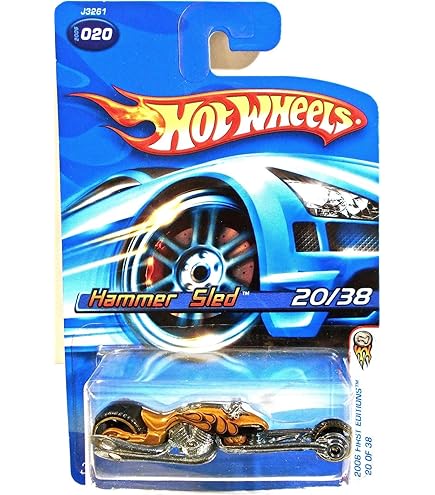 Amazon.com: Hot Wheels 2018 50th Anniversary HW Moto Blastous Moto