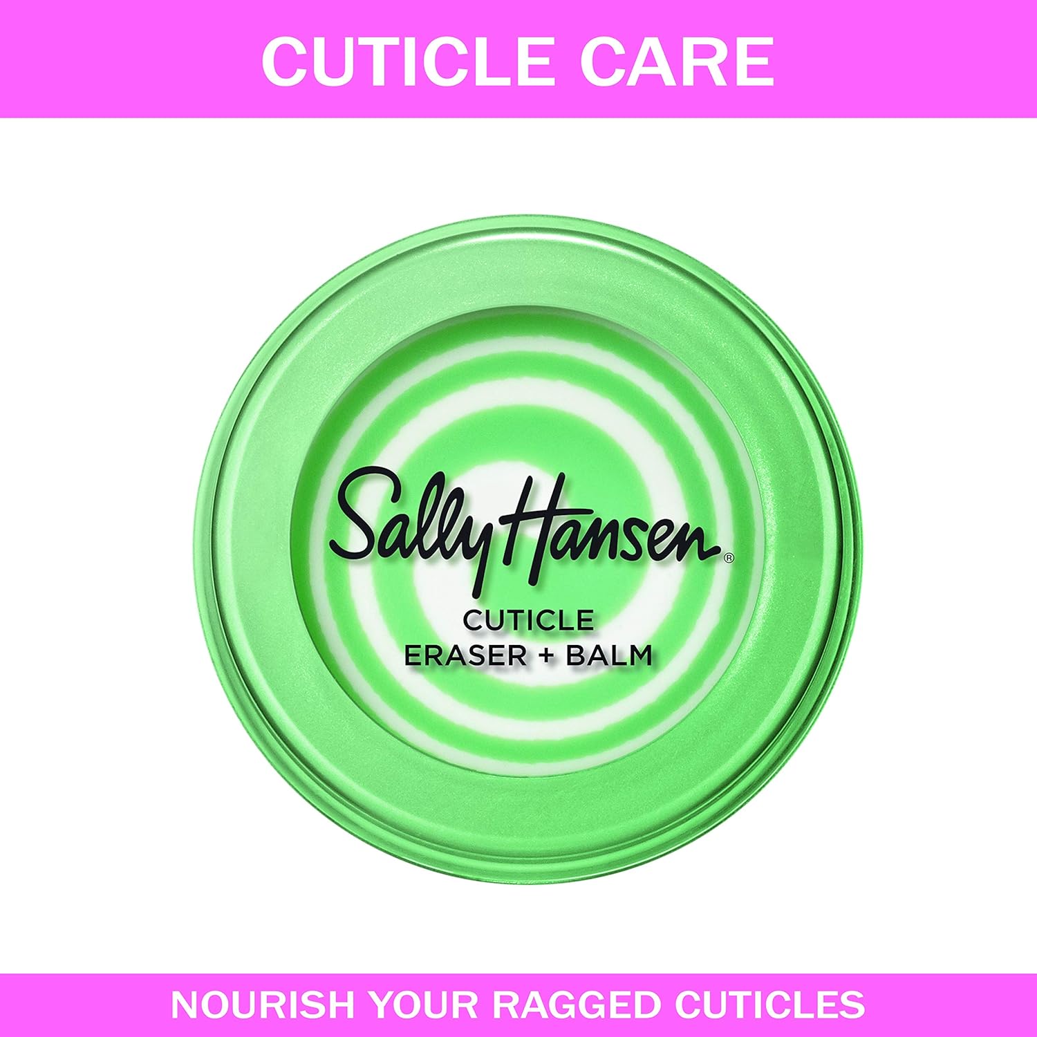 Sally Hansen Treatment Salon Manicure Cuticle Eraser Plus Balm, 3224, 0.28 Fluid Ounce: Beauty