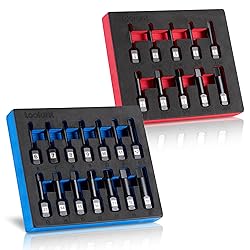 toolant 1/2" drive impact hex bit socket set