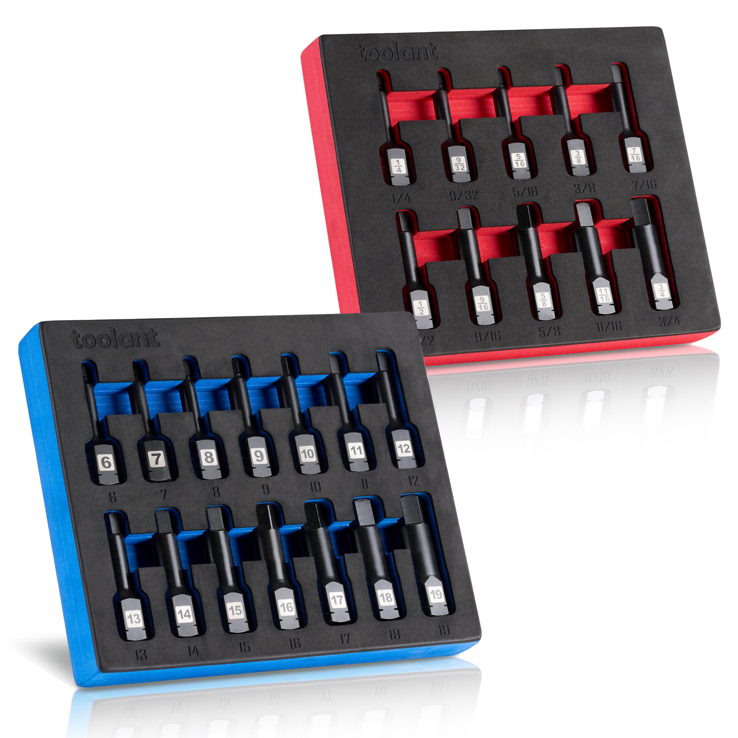 toolant 1/2" drive impact hex bit socket set