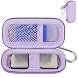 Heart Rate Monitor Case Compatible with AliveCor KardiaMobile Personal EKG/for AliveCor KardiaMobile 6L, 6L Max/for Sec Heart Monitor. Storage Holder Fits for Pill Organizer -Purple(Box Only)