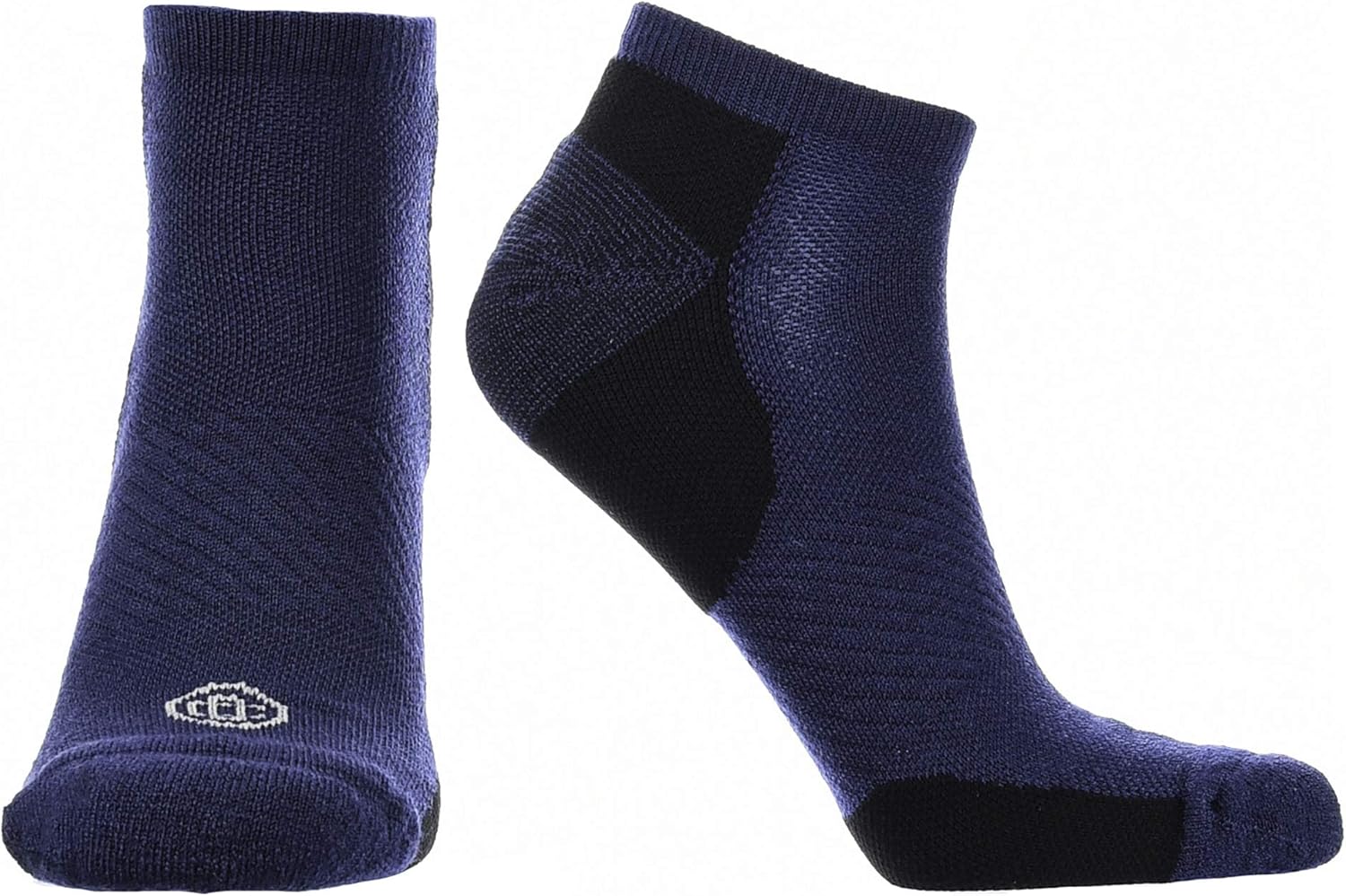 Doctors Choice Plantar Fasciitis Compression Crew Socks Navy, Large