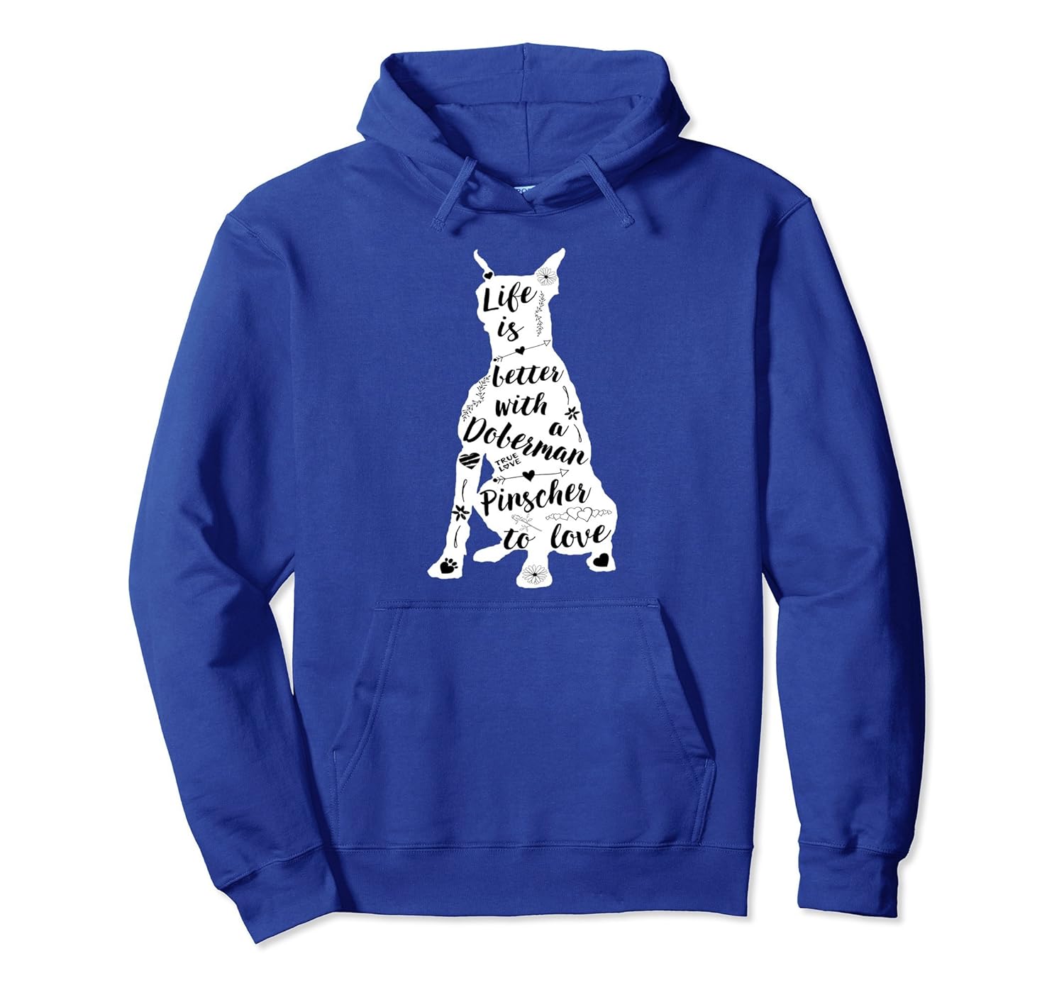 Doberman Pinscher Shirt Life Better Doberman Pinscher Gifts-anz