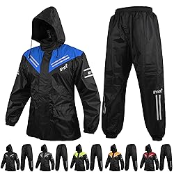 BYKR Waterproof Outdoors Motorcycle Rain Suits for