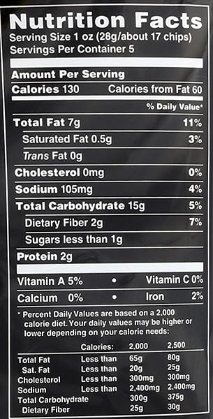 TERRA, HERITAGE BLEND CHIPS, 5 OUNCE