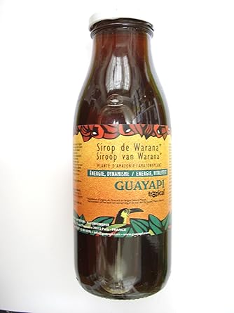 Guayapi Guarana (Warana)-Sirup: Belebende Komponente in Getränken und Desserts, FGP-Zertificiert, 1er Pack (1 x 50 ml)