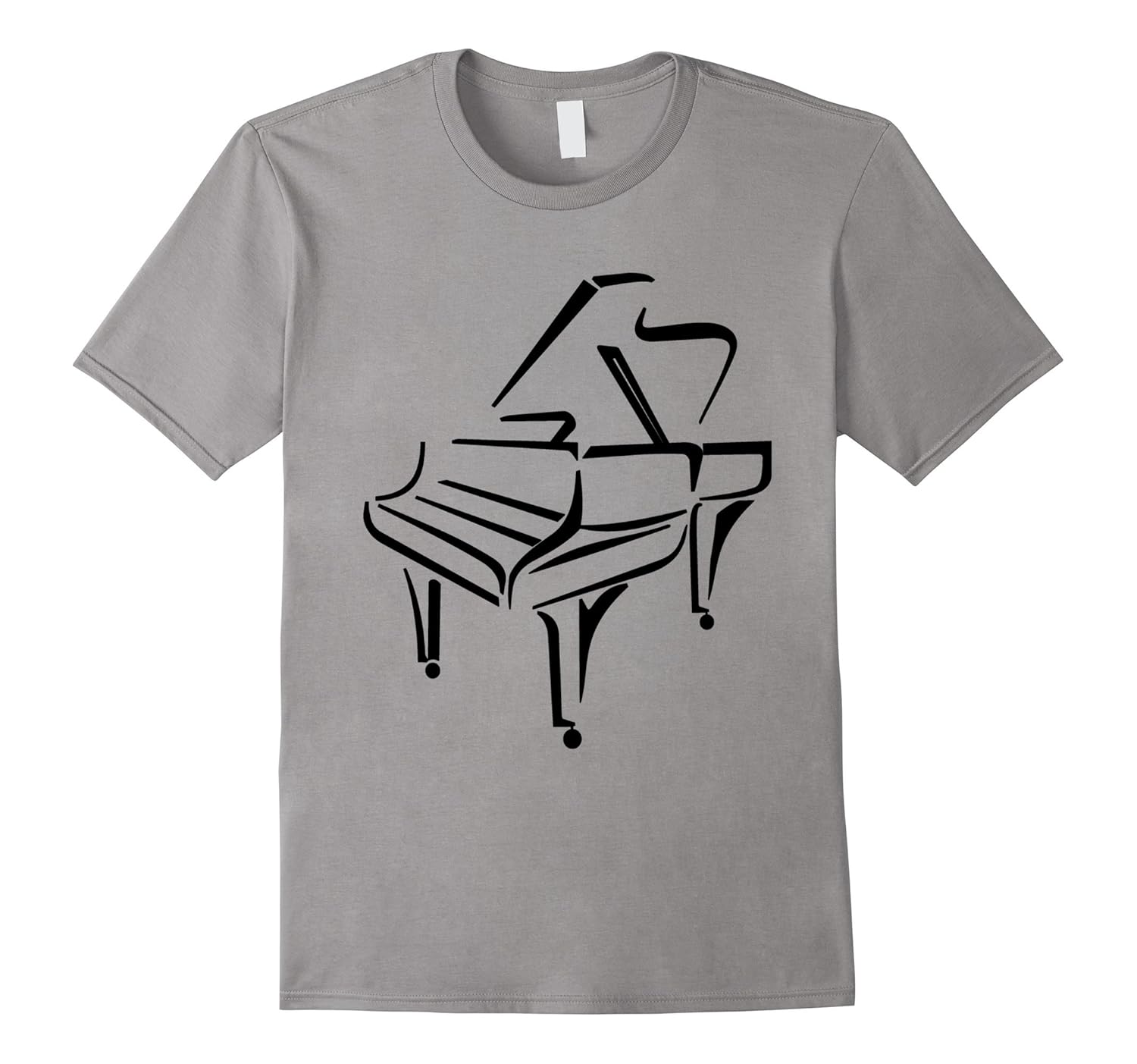 Piano T-Shirt Music Musical Instrument Acoustic Strings Tee-ANZ